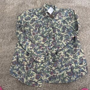 J. Jill Button Down Shirt S